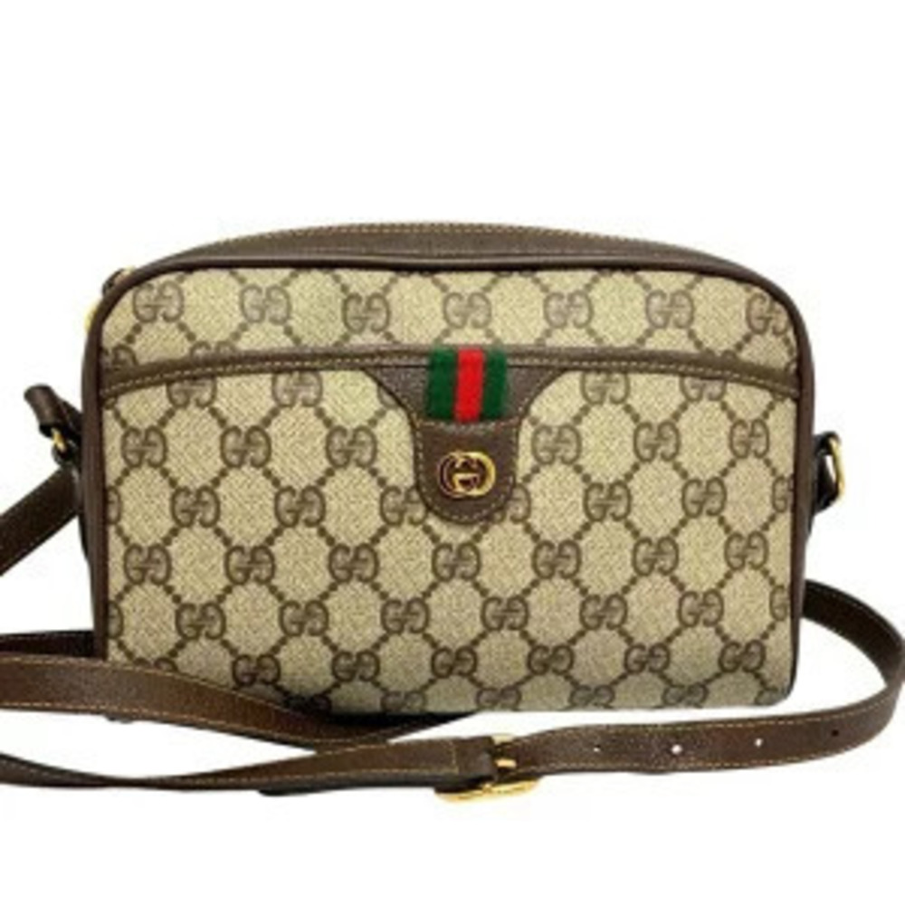 Gucci Shoulder Bag Sherry Leather x